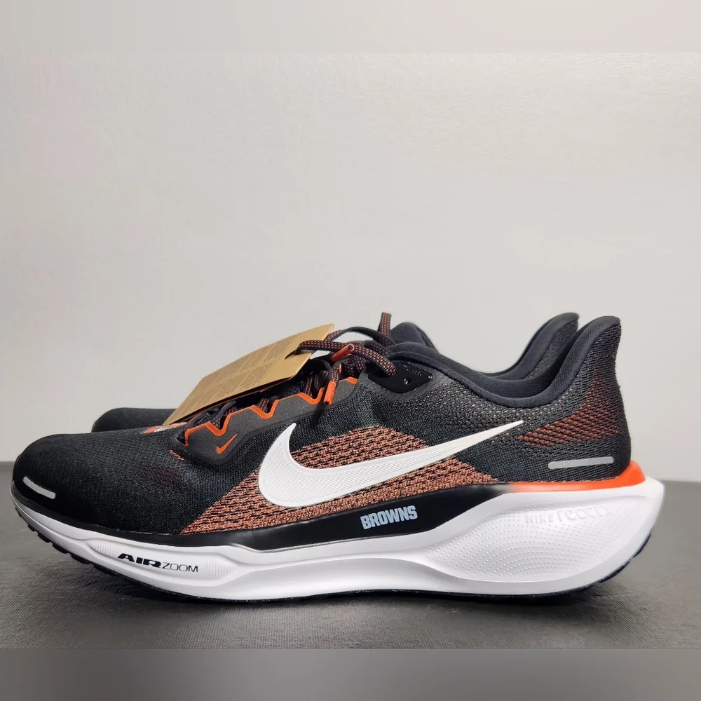 Nike Air Zoom Pegasus 41 Cleveland Browns Running Shoes FZ5075-001 Men 13